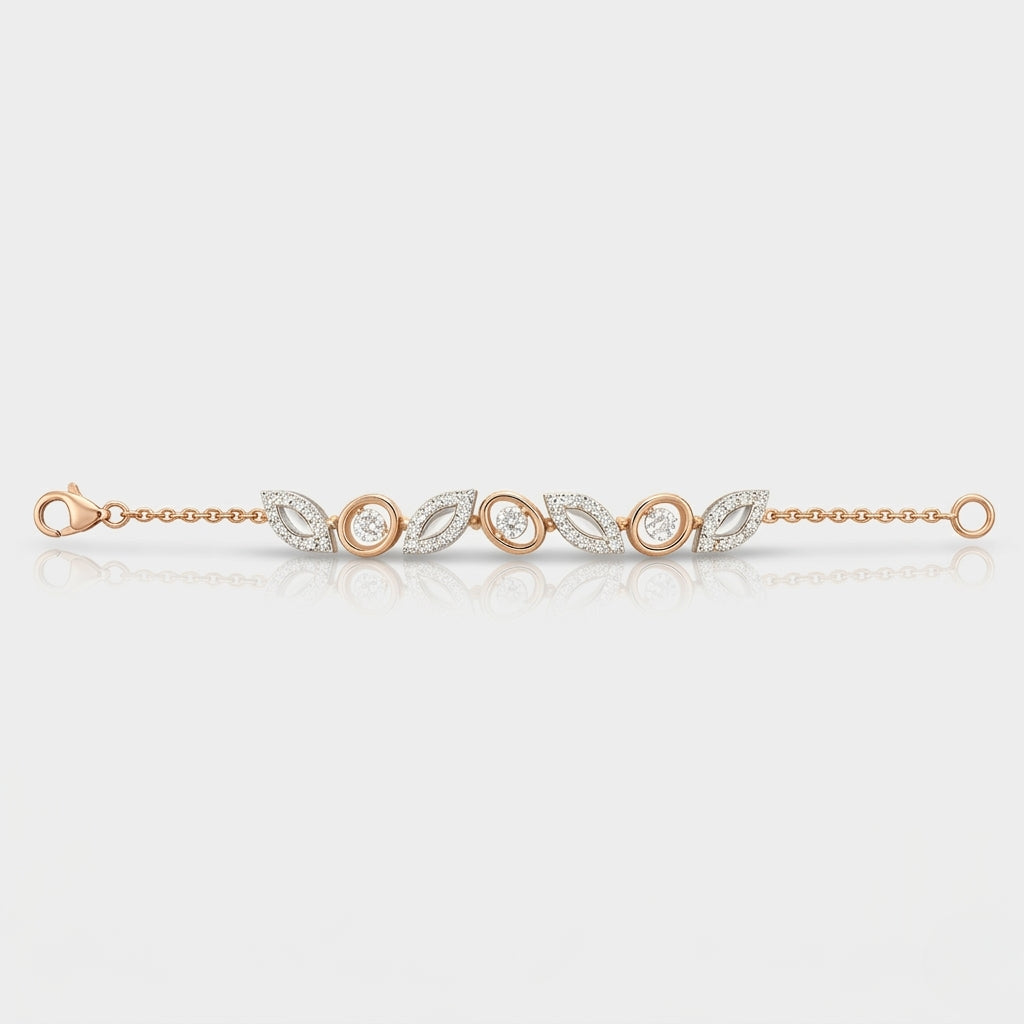 Elira Leaf Spark Bracelet