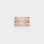 Celestial Marquise Majesty Ring