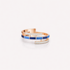 Azure Rhythm Bar Ring