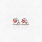 Blossom Triangle Elegance Earring