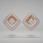 Lattice Charm Earring
