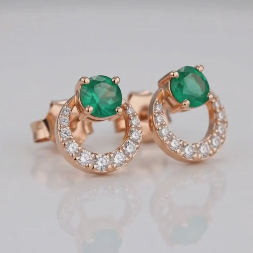 Colorblock Charm Earrings