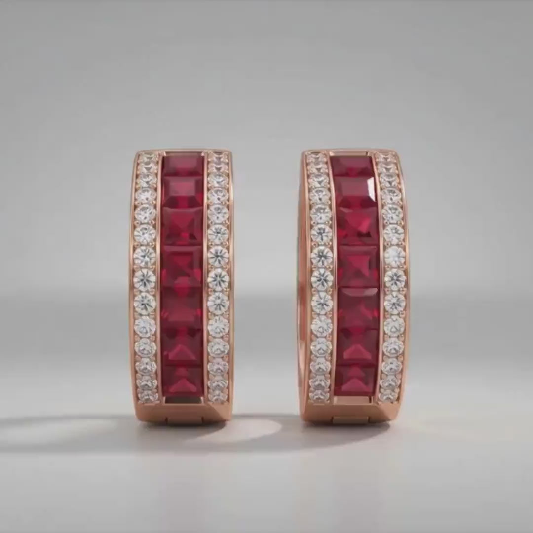 Crimson Line Diamond Bars