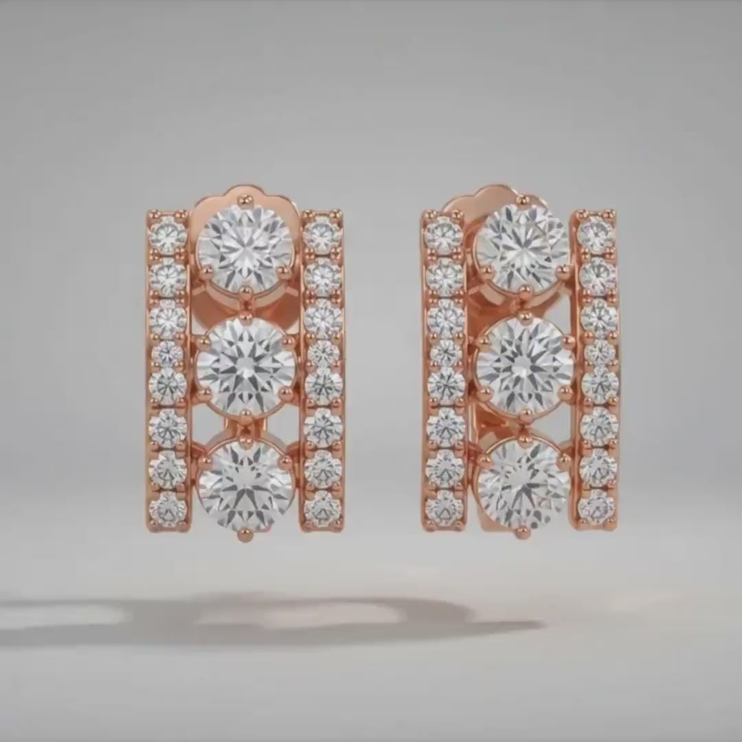 Trio Gleam Studs