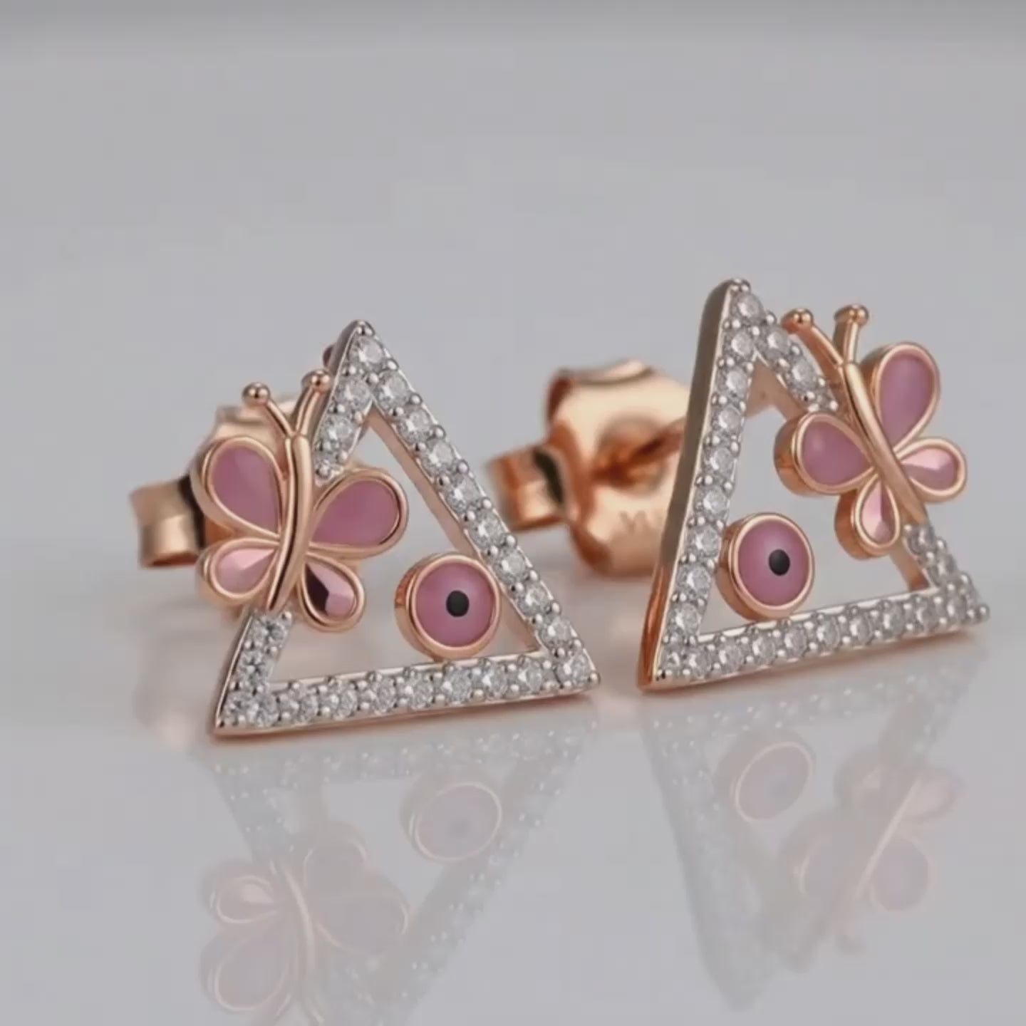 Blossom Triangle Elegance Necklace