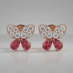 Butterfly Charm Earrings