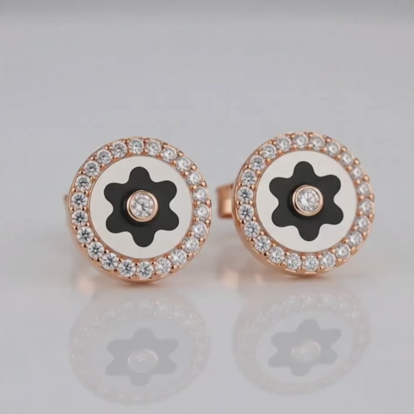 Celestia Bloom Diamond Studs