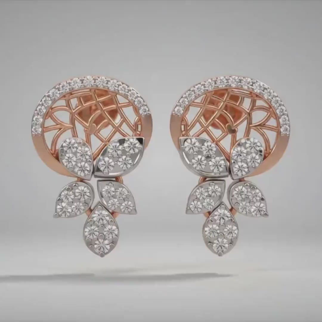 Bloom Veil Earring