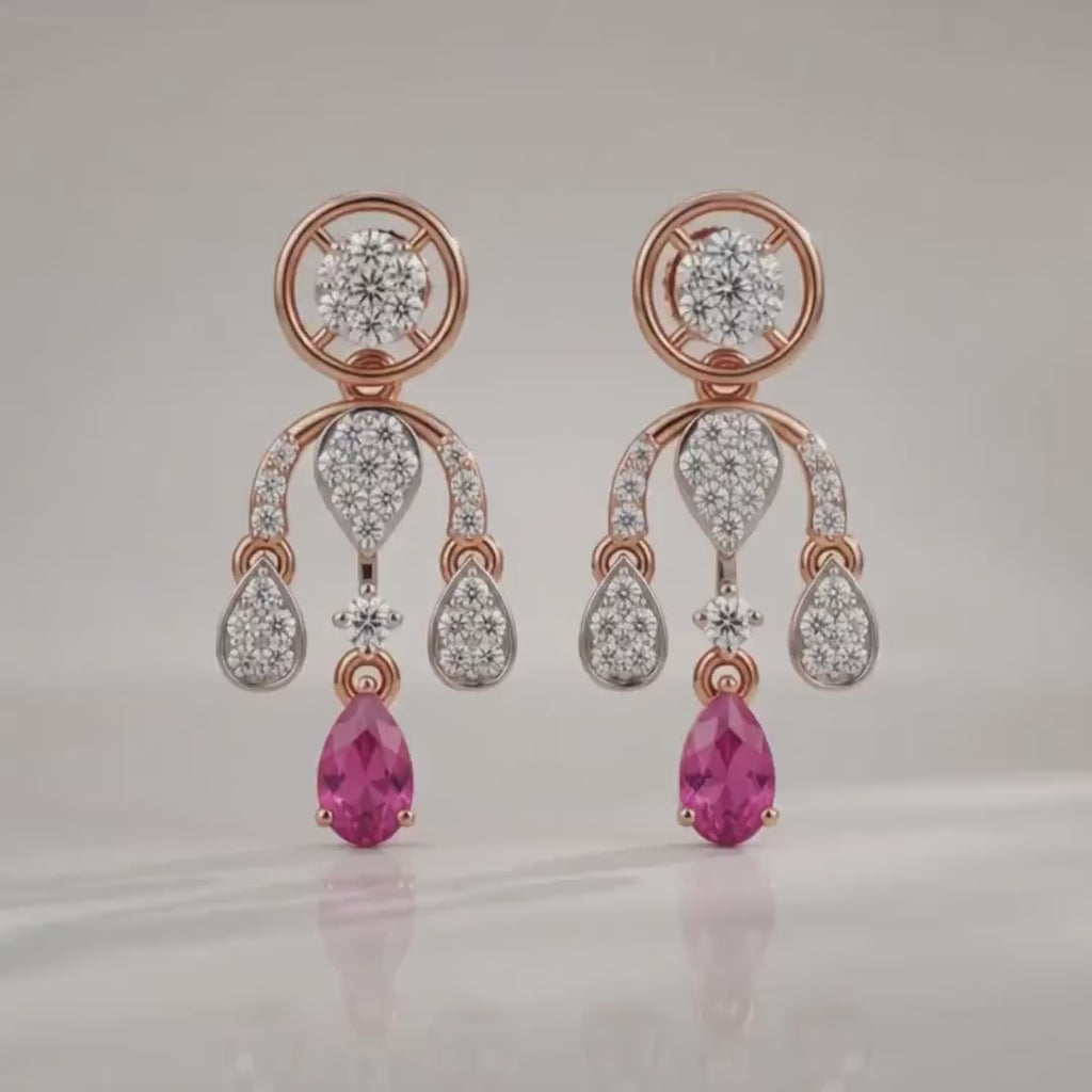 The Cascade Royale Earring