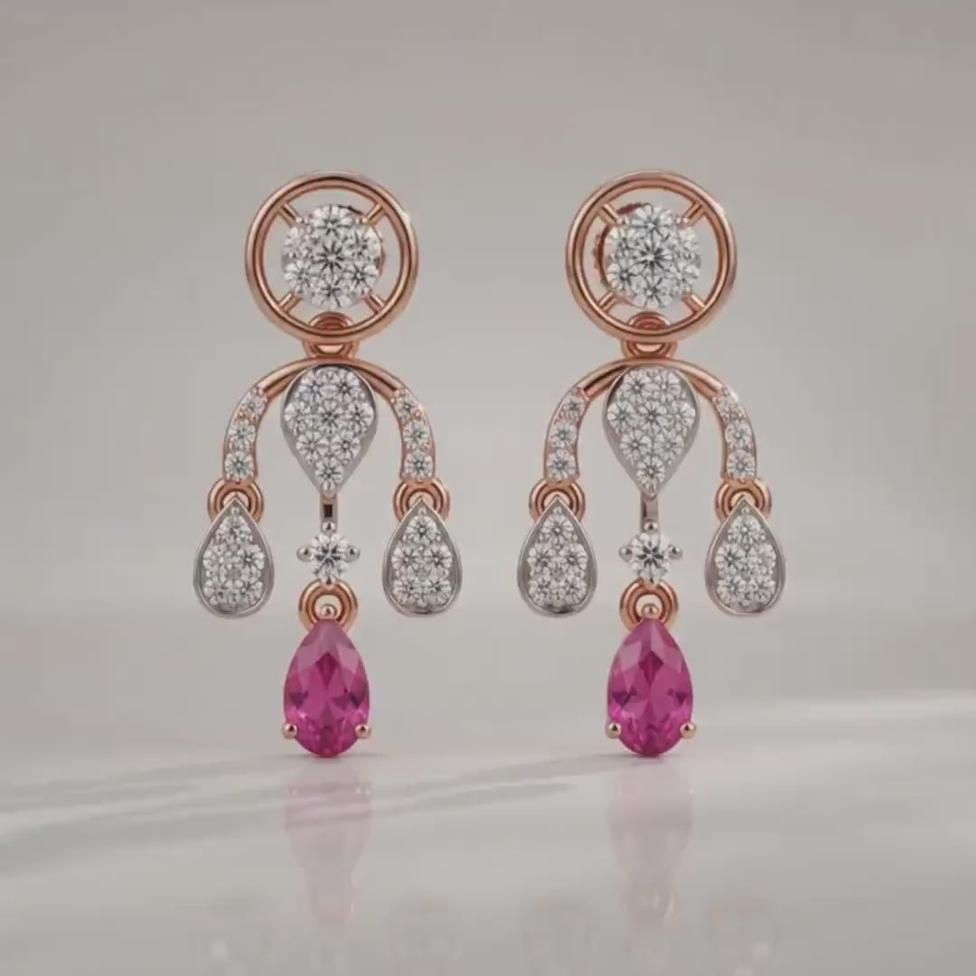 The Cascade Royale Earring